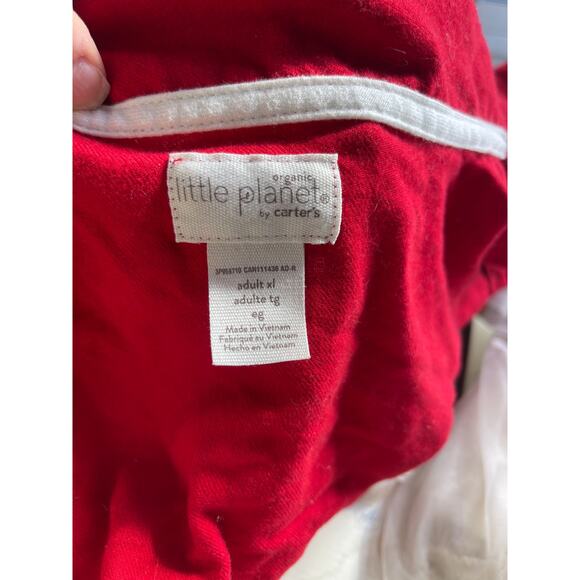 Carter’s Little Planet Organic Cotton flannel holiday long sleeve pajama set XL - Picture 6 of 6